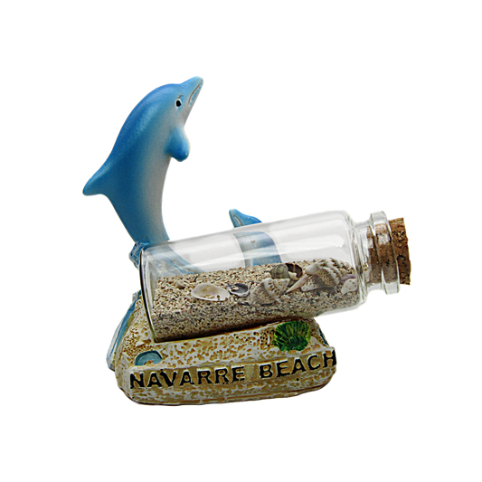 FIG5012 NAVARRE BEACH DOLPHIN SAND