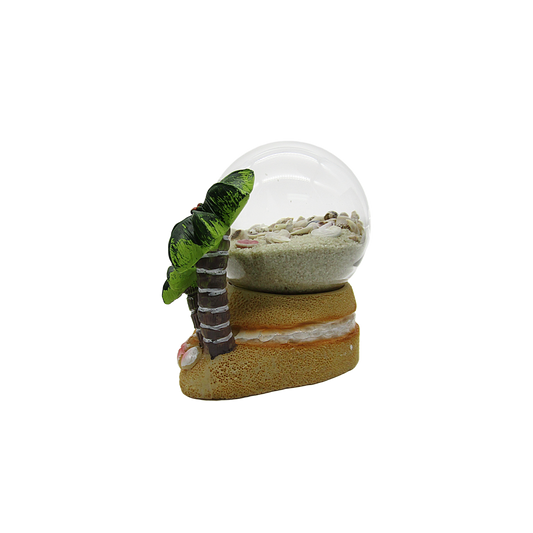 GL4506 PAD SAND GLOBE PALM TREES AND SANDALS