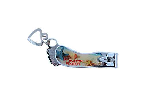 MK0042 FT. WALTON BEACH NAIL CLIPPER SAND SHELLS