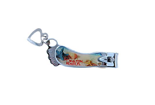 MK0042 FT. WALTON BEACH NAIL CLIPPER SAND SHELLS