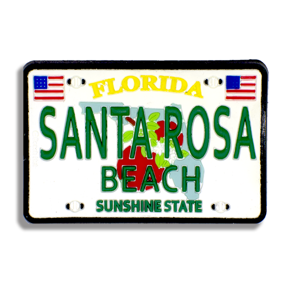 RM0150 SANTA ROSA BEACH LICENSE PLATE