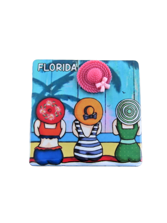 3DM1108 FLORIDA LADIES WITH HATS