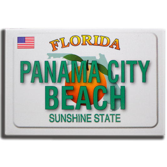 PM0317 PANAMA CITY BEACH LICENSE PLATE