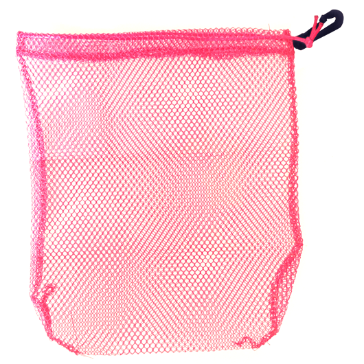 MB1552 HOT PINK MESH SHELL BAG