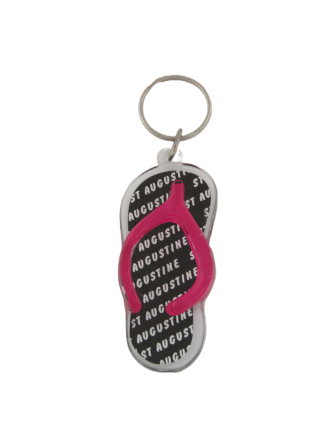 AK0084 ST. AUGUSTINE SANDAL BLACK WHITE