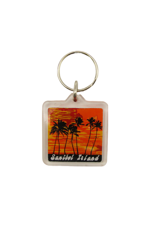 AK0098 SANIBEL ISLAND ORANGE PALMS