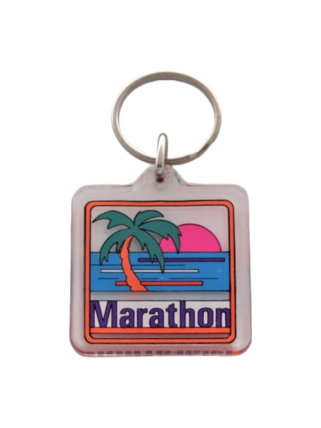 AK0128 MARATHON KEY PALM SUN NEON