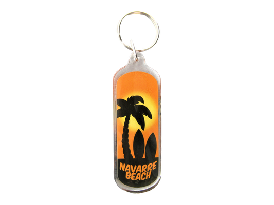 AK1019 NAVARRE BEACH ORANGE SURFBOARD