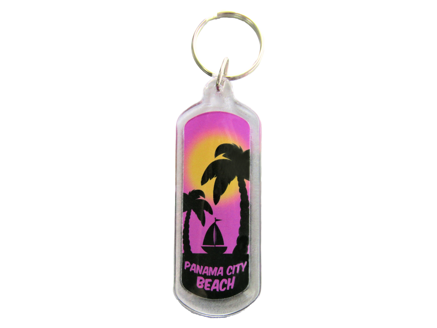 AK1025 PANAMA CITY BEACH PINK SAILBOAT