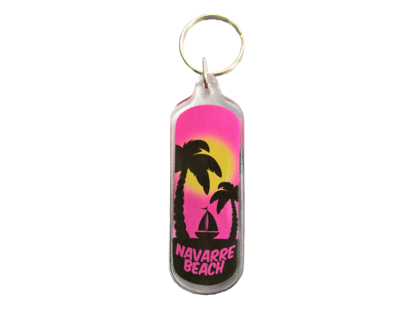 AK1026 NAVARRE BEACH PINK SAILBOAT