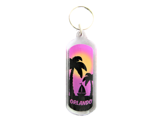 AK1029 ORLANDO PINK SAILBOAT