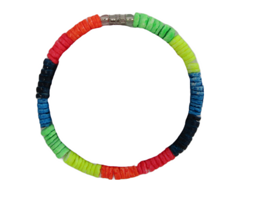 BR0015 BRACELET MULTI COLOR CLAM