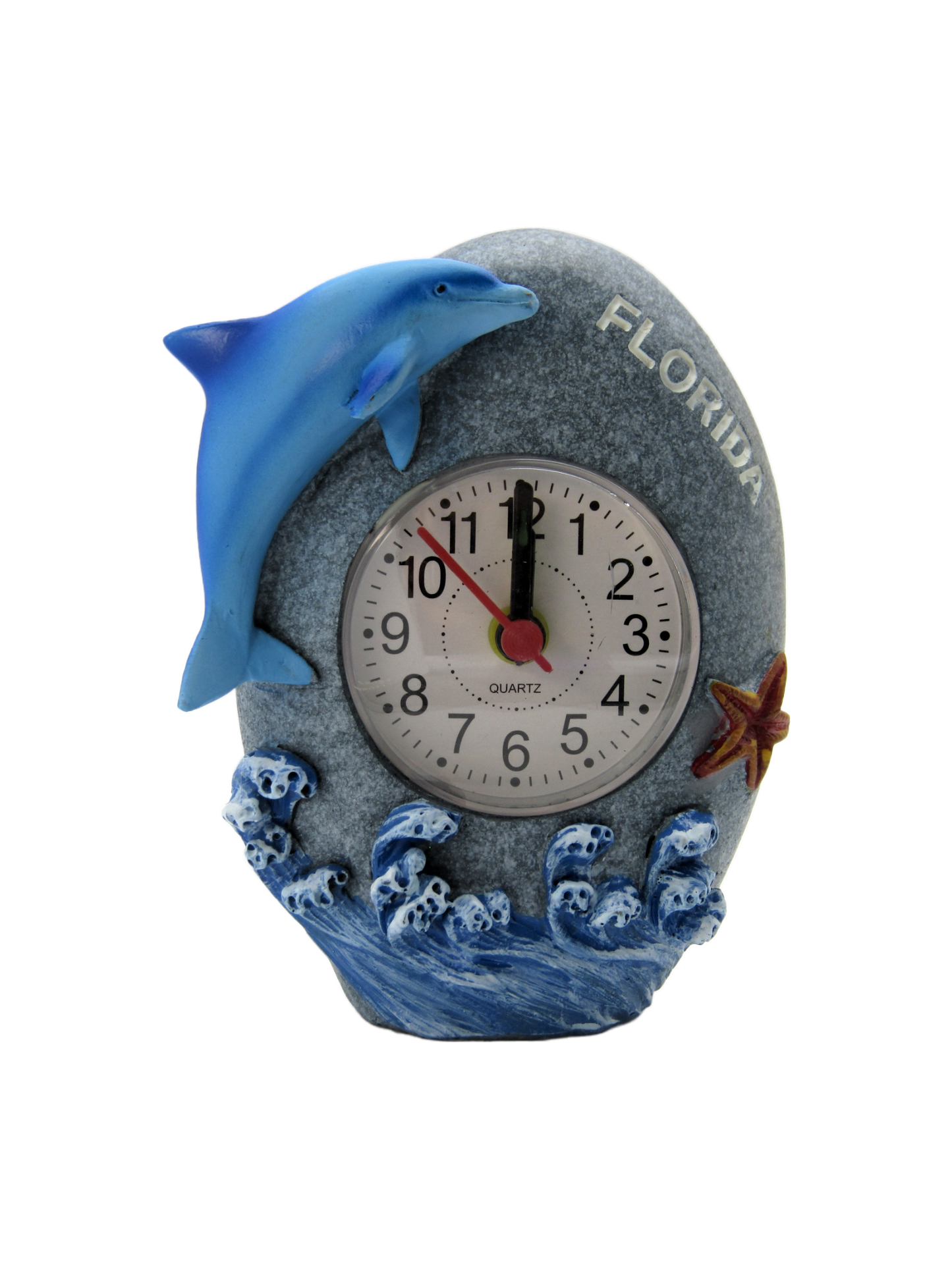 CL6501 FLORIDA CLOCK DOLPHIN