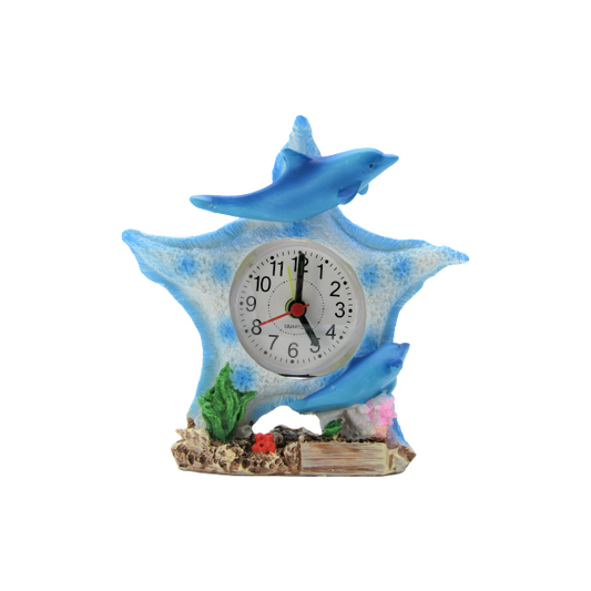 CL6504 PAD STARFISH DOLPHIN CLOCK