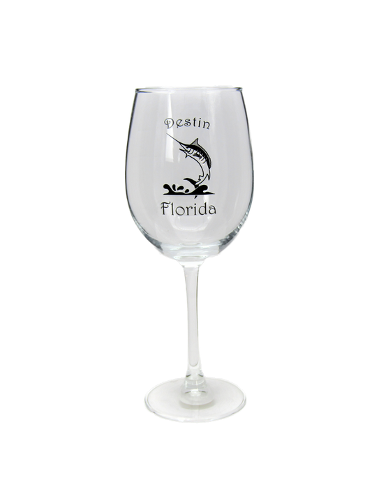DG0011 DESTIN MARLIN STEM GLASS