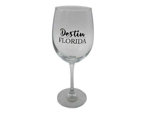 DG0031 DESTIN CITY/STATE STEM GLASS