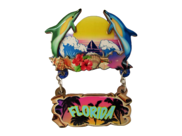 3DM1118 FLORIDA HANGING MOON