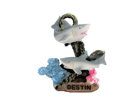 FIG5024 DESTIN SHARK ANCHOR FIGURINE