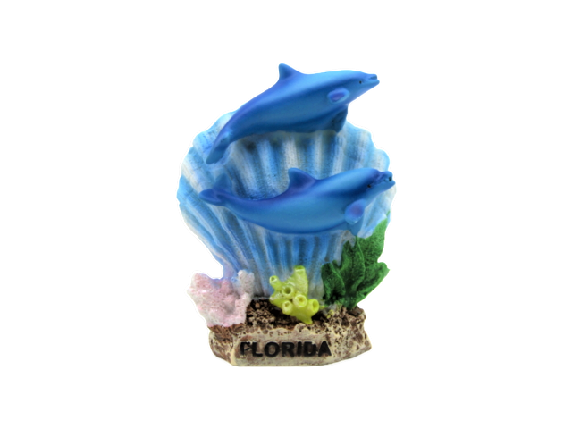 FIG5502 FLORIDA CLAM/DOLPHIN