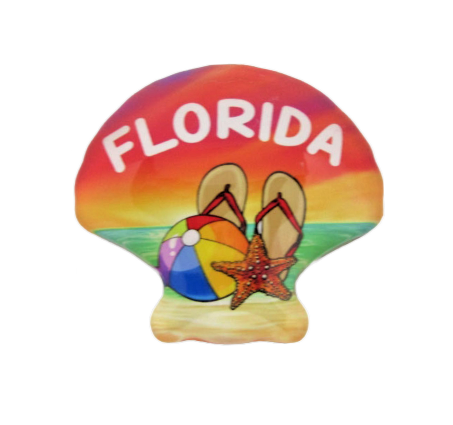 GM0103 FLORIDA SHELL FLIP FLOPS