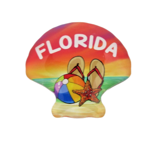 GM0103 FLORIDA SHELL FLIP FLOPS