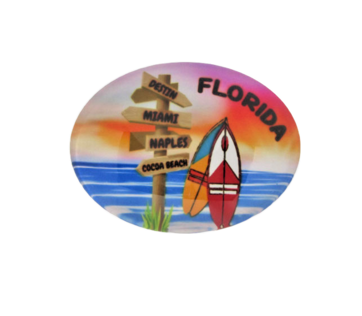 GM0104 FLORIDA OVAL SURFBOARD