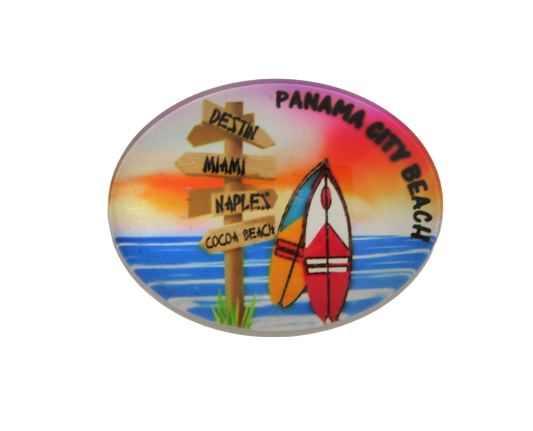 GM0405 PANAMA CITY BEACH OVAL SURFBOARD