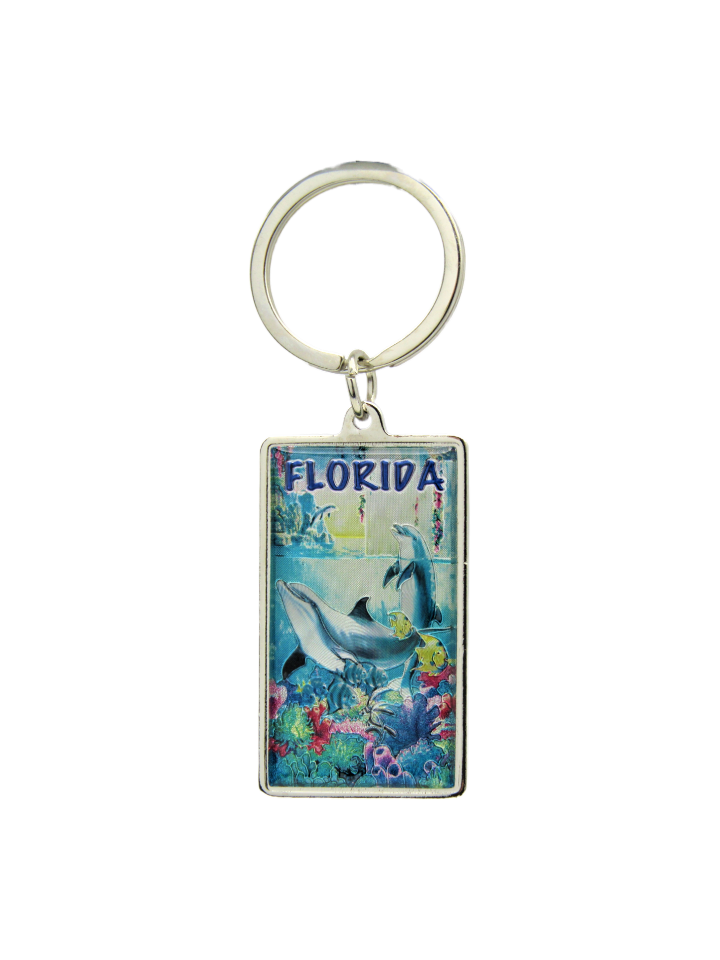 MK1126 FLORIDA METAL DOLPHINS