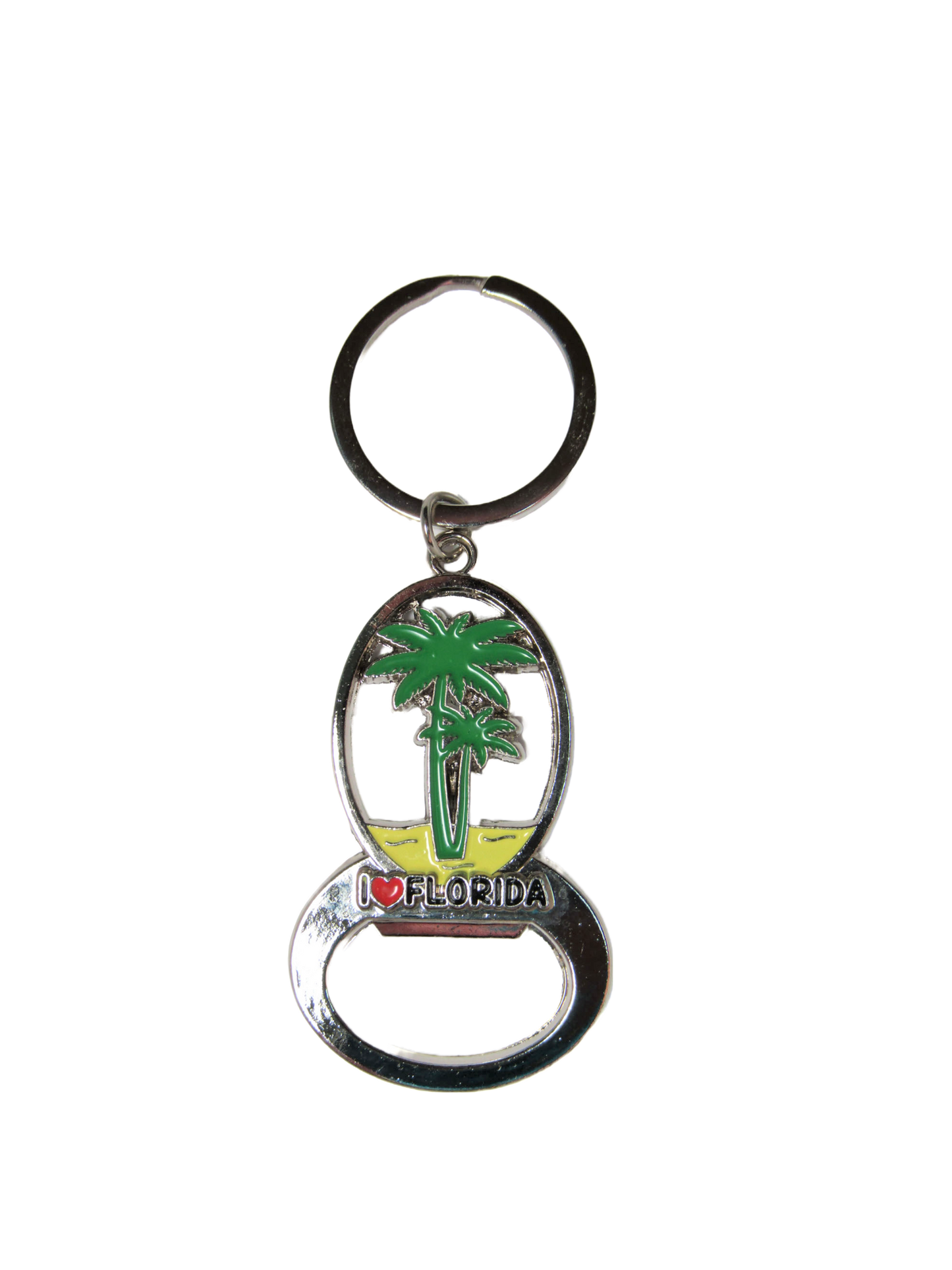 MK1136 FLORIDA PALM I LOVE BOTTLE OPENER
