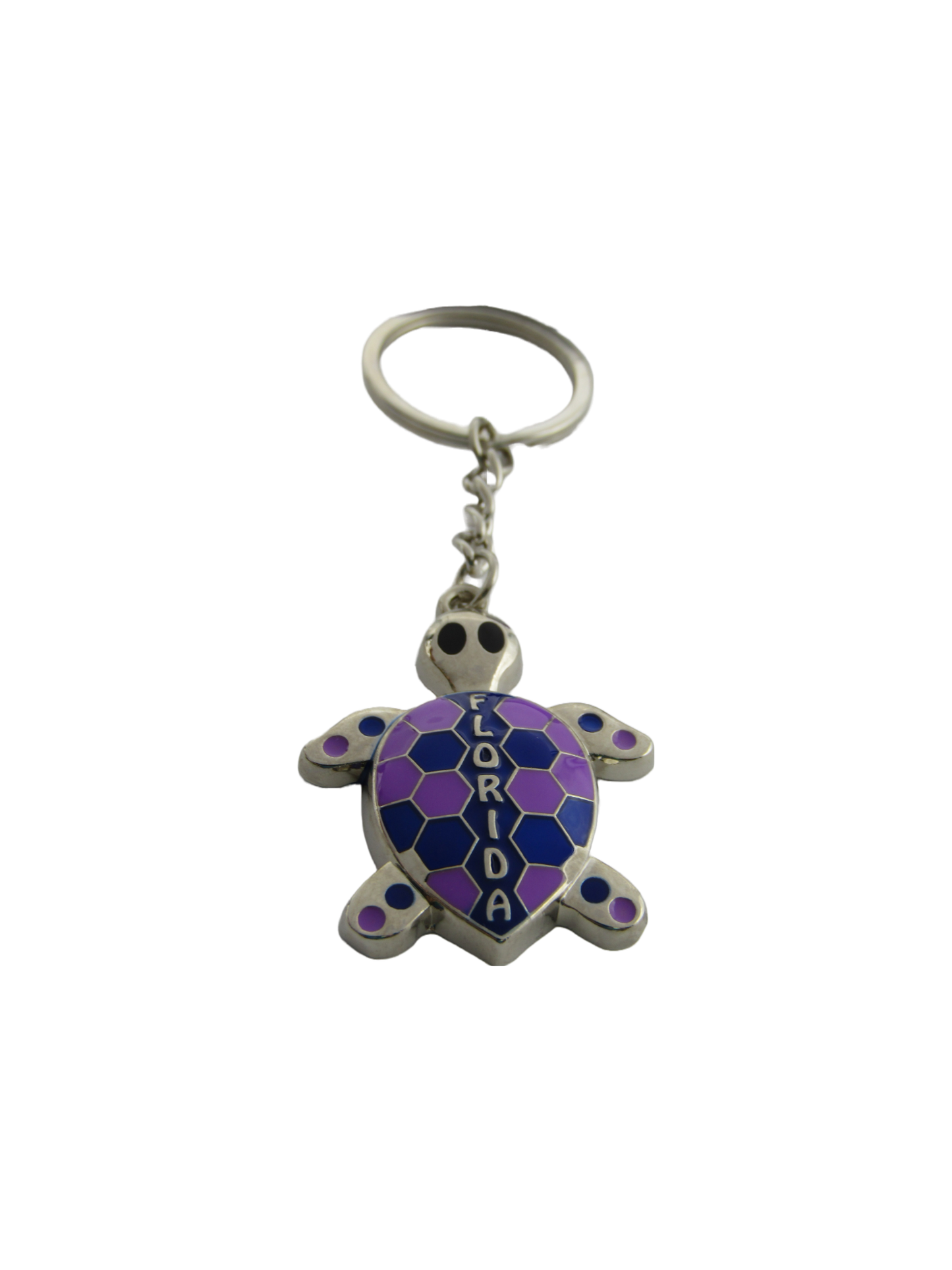 MK1142 FLA METAL PURPLE TURTLE SHAPE