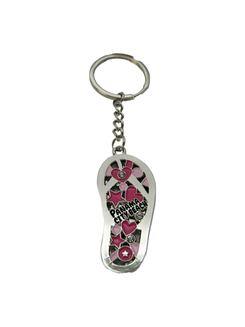 MK1407 PANAMA CITY BEACH MULTI COLOR PINK