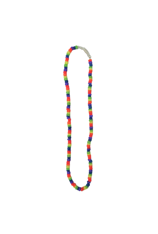 NK0013 NECKLACE RAINBOW BEAD