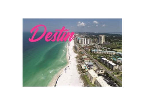 PM0272 DESTIN BEACH AERIAL