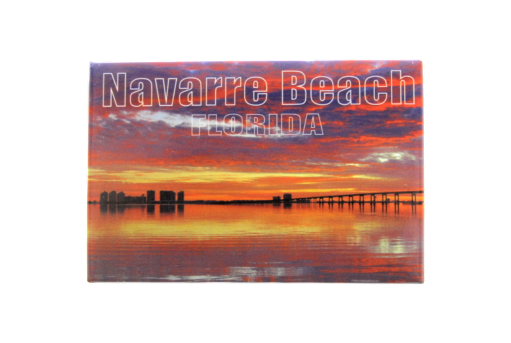 PM0342 NAVARRE BEACH SUNSET MAGNET
