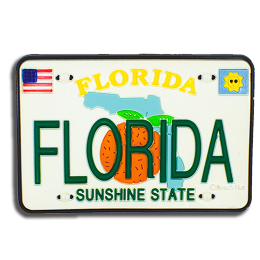 RM0001D FLORIDA LICENSE PLATE