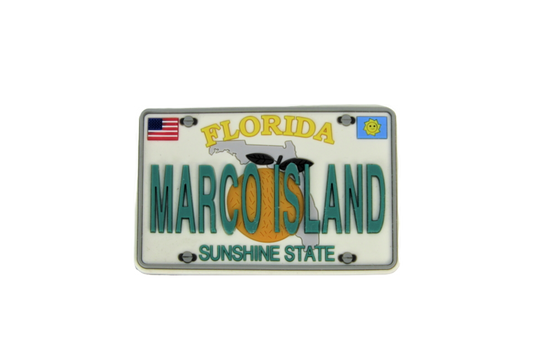 RM0106 MARCO ISLAND LICENSE PLATE