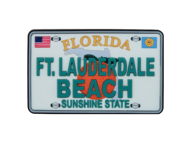 RM0170 FT. LAUDERDALE BEACH LICENSE PLATE