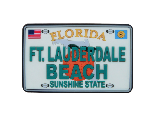 RM0170 FT. LAUDERDALE BEACH LICENSE PLATE