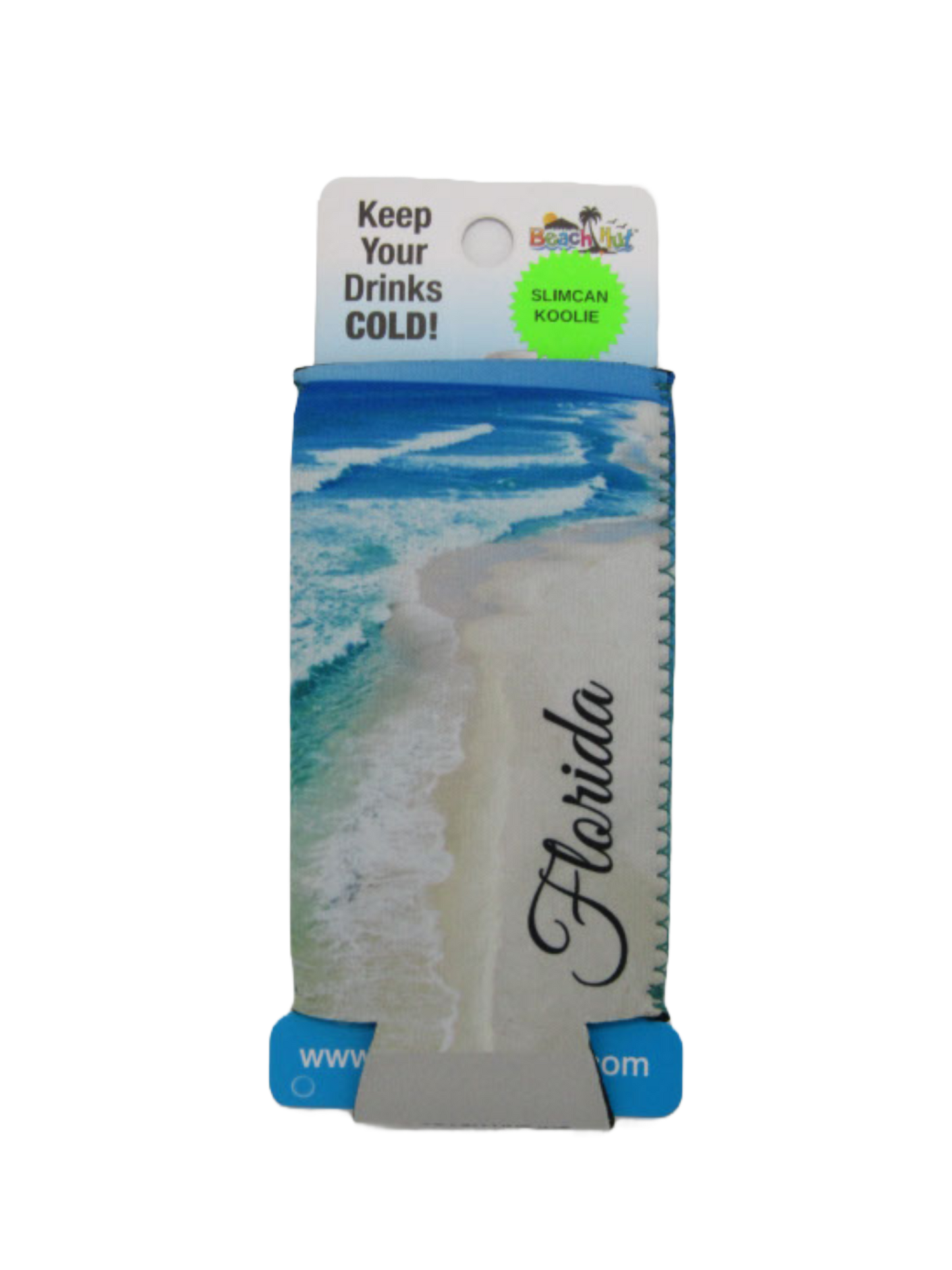 SC0004 SLIM CAN KOOLIE BEACH SCENE