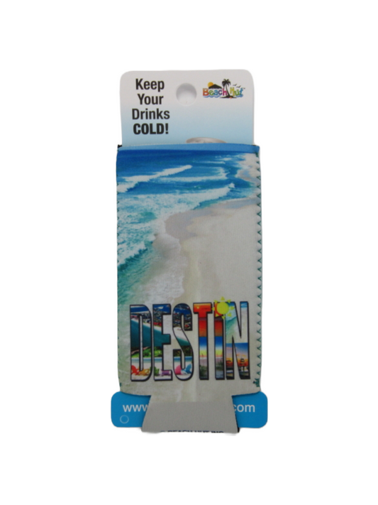 SC0021 SLIM CAN KOOLIE DESTIN BEACH SCENE