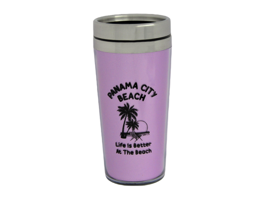 TM0003 PANAMA CITY BEACH PINK MUG