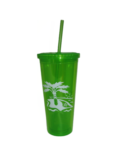 TU5003 PAD GREEN PALMS SUNSET