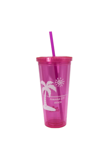 TU5402 PANAMA CITY BEACH PINK PALM