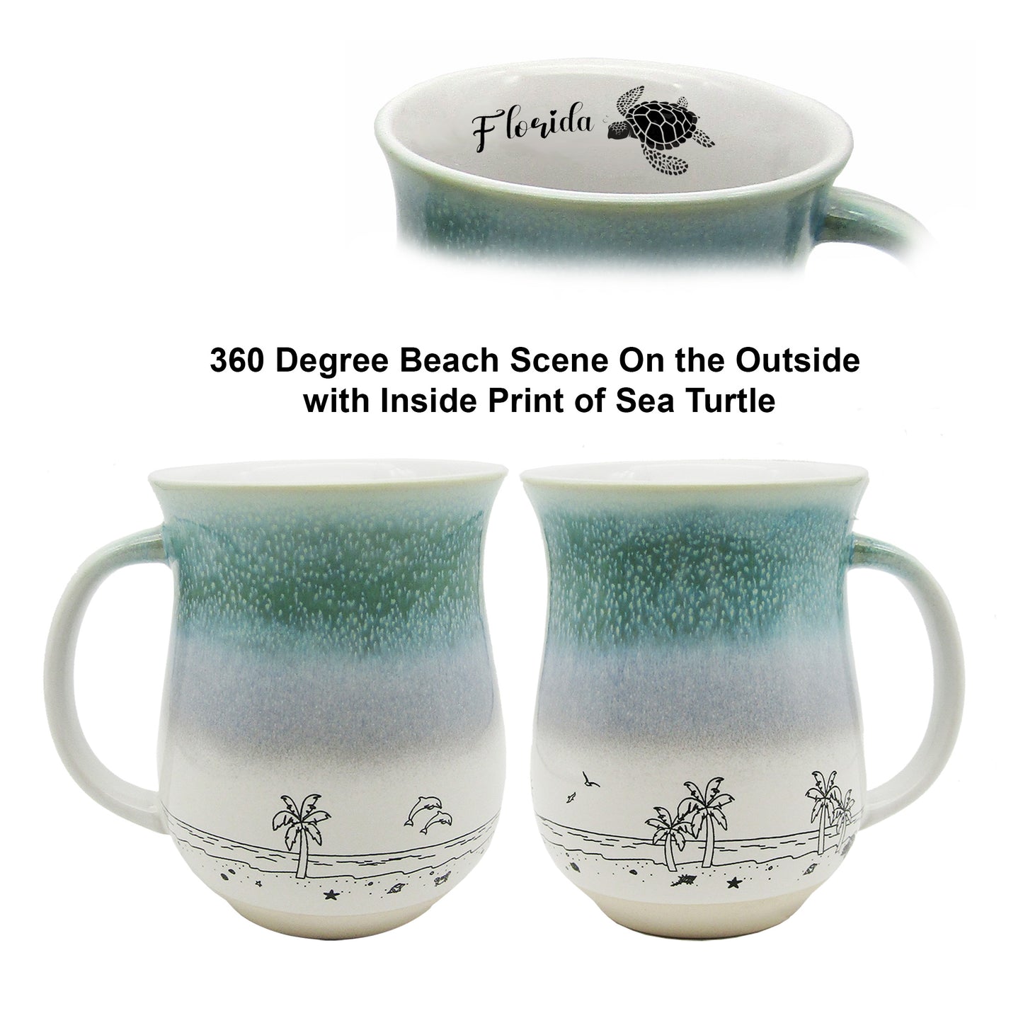 SM2002 FLORIDA BELL SHAPE MUG