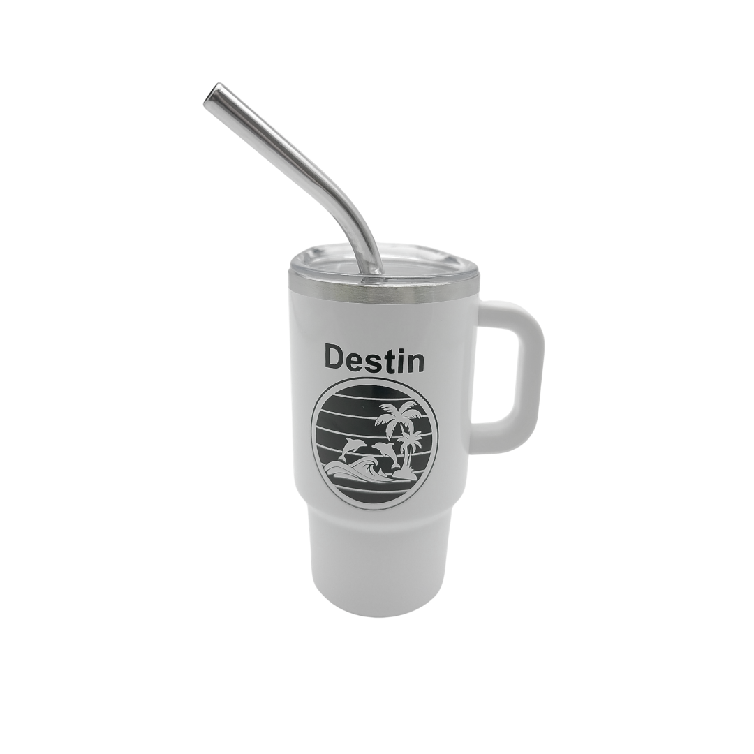 SG3001 DESTIN MINI METAL MUG SHOT GLASS