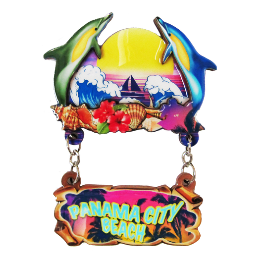 3DM1118B PANAMA CITY BEACH HANGING MOON