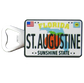 BM0001A ST. AUGUSTINE LICENSE PLATE