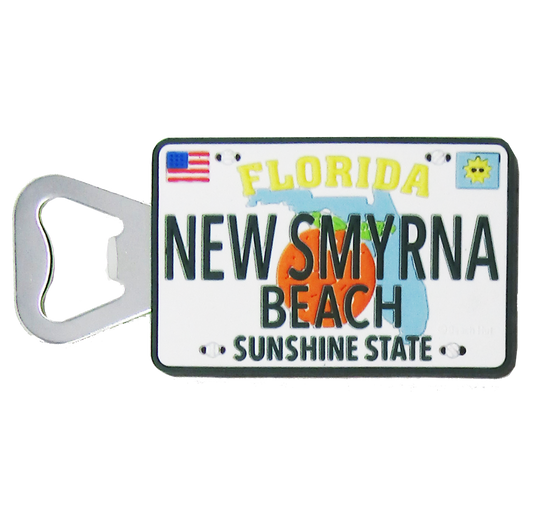 BM0001B NEW SYMRNA BEACH LICENSE PLATE