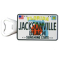 BM0001C JACKSONVILLE BEACH LICENSE PLATE