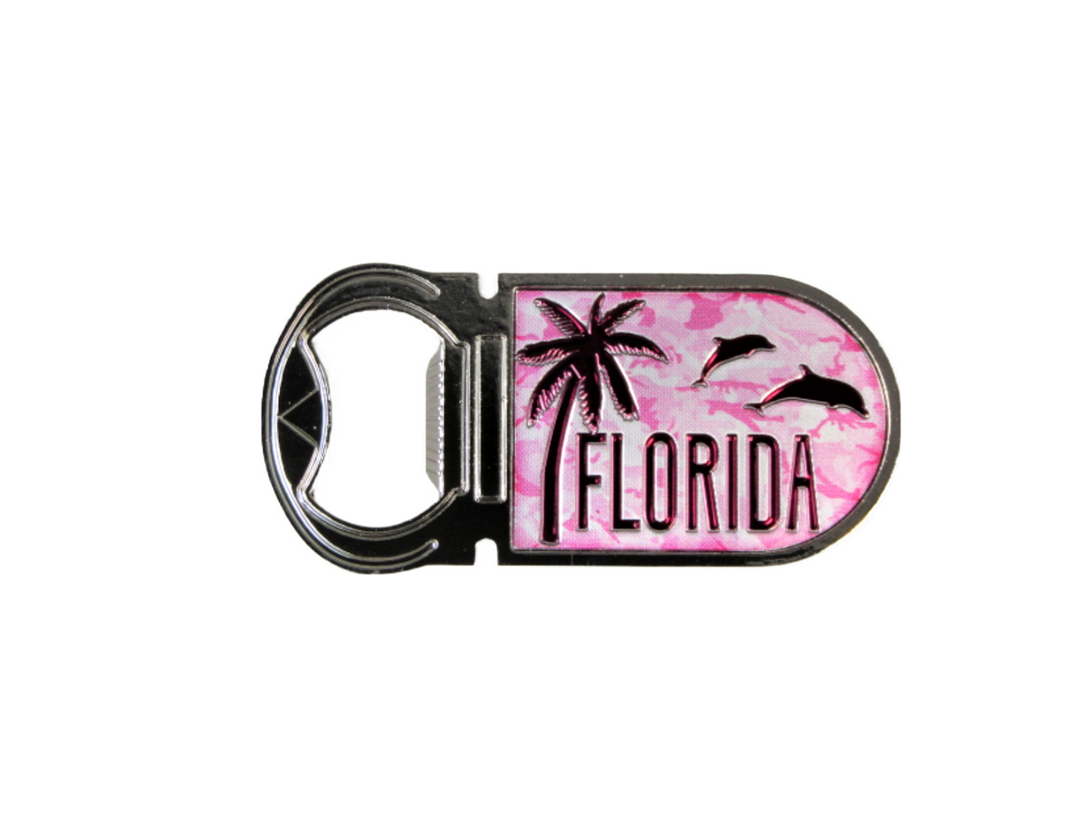BM1113 FLORIDA PINK CAMO BOTTLE OPENER